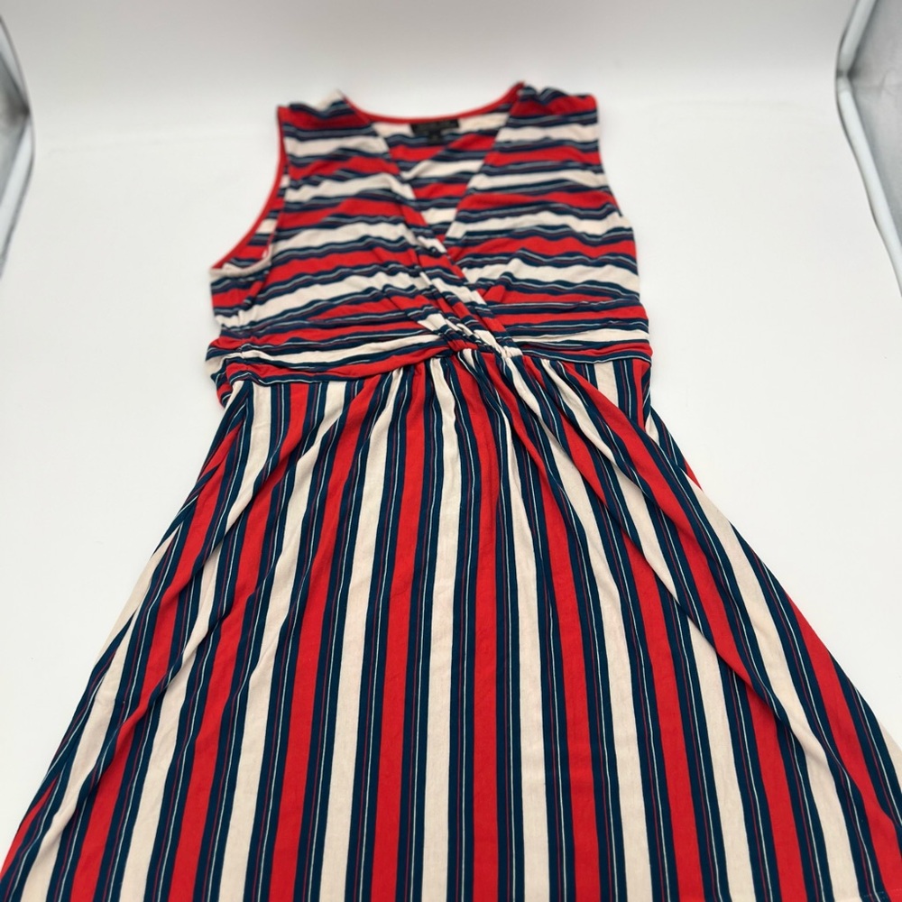 Rachel Zoe Pea In The Pod Red Blue White Maternity Dress Small